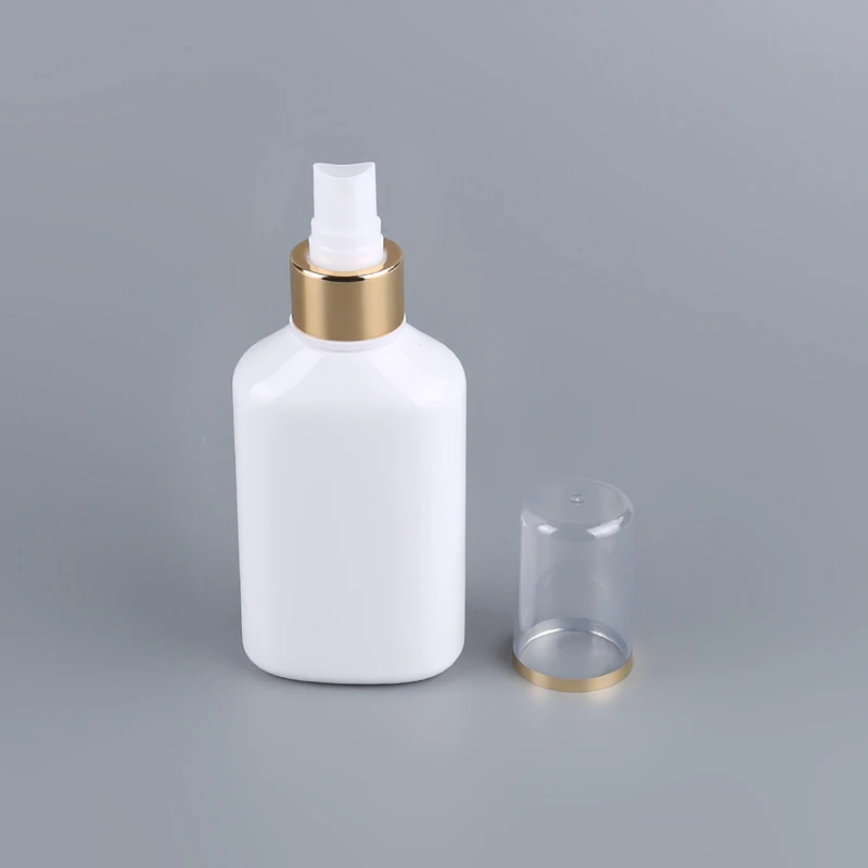 Customized pump cosmetic lotion vacuum cream bottle with cap