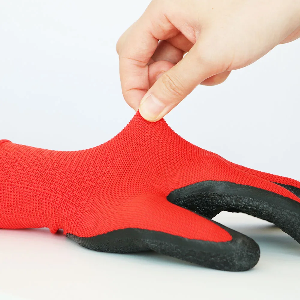 Men Industrial Grip Heavy Duty Safety Hand Latex Wholesale Construction Rubber Garden gloves & Protective Gear Working gloves