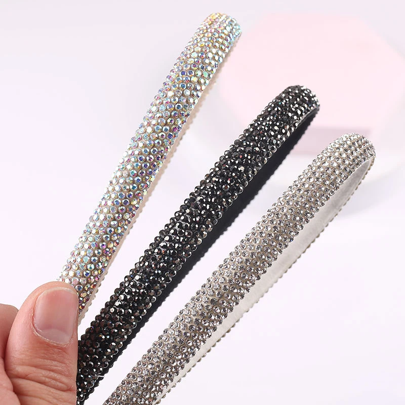 Factory direct sales colorful crystal rhinestone tube rope for decoration Wholesale crystal rhinestone cord for garment craft