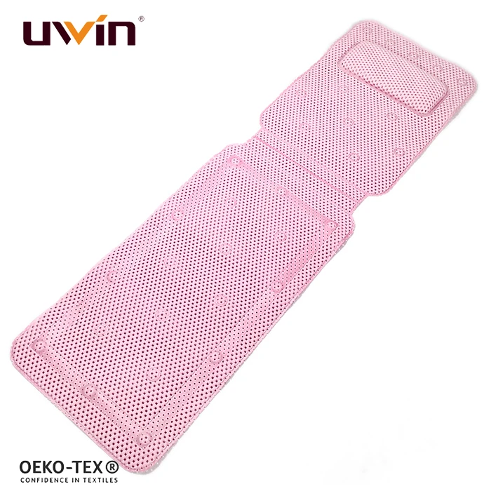 Soft PVC Long Footprint Non-slip Anti-Slip Anti-bacterial Bathtub Mat