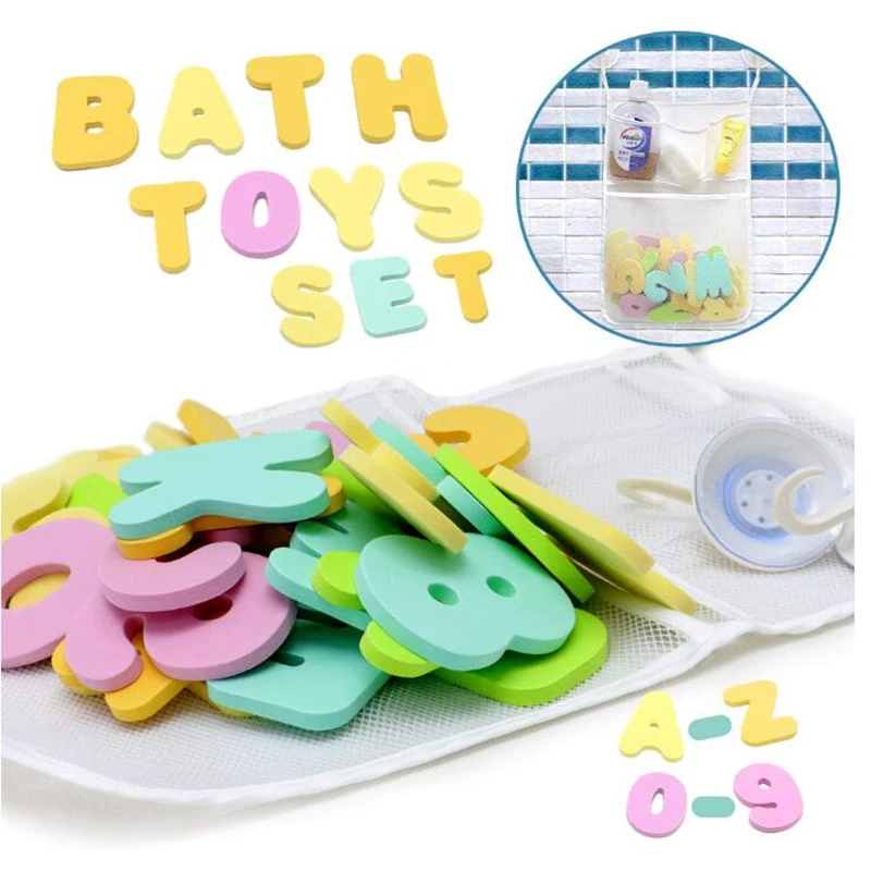  Baby alphabet eva number toy foam bath