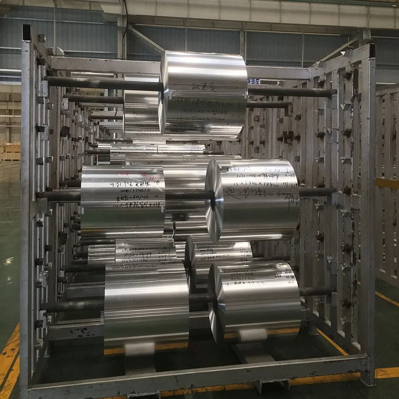 Flexible Packaging Foil 8079 6 Micron Aluminum Foil Jumbo Roll Manufacturer