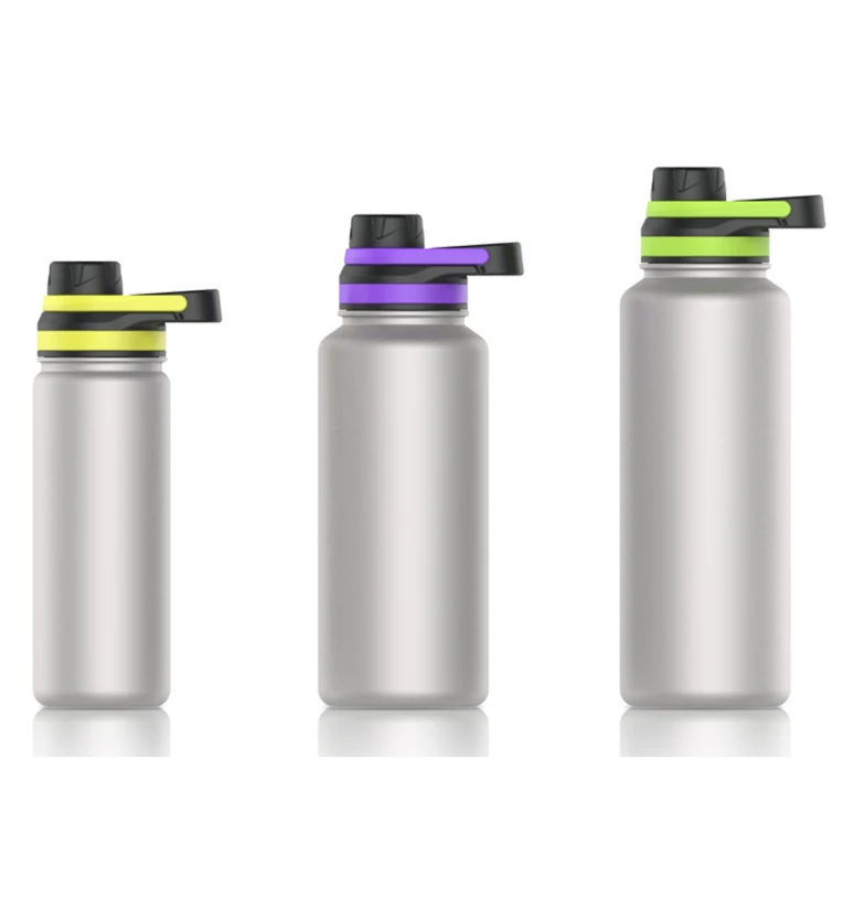 Highest quality insulated water bottle white insulated water bottle with straw