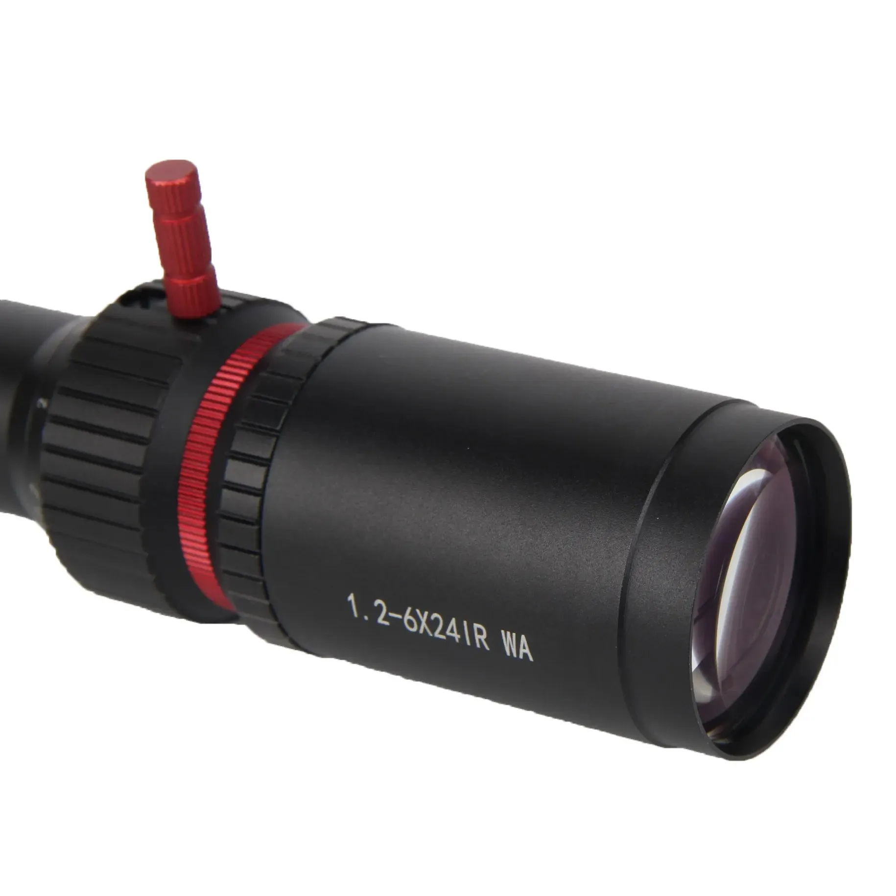 FORESEEN High-Qulity 1.2-6x24 First Focal Plane FFP Long Range Scope Sight with  Red Green Illuminated