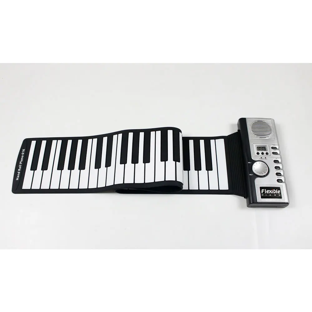 Tongling Music Hot Sale Student Portable 61keys Hand Roll Piano for Sale