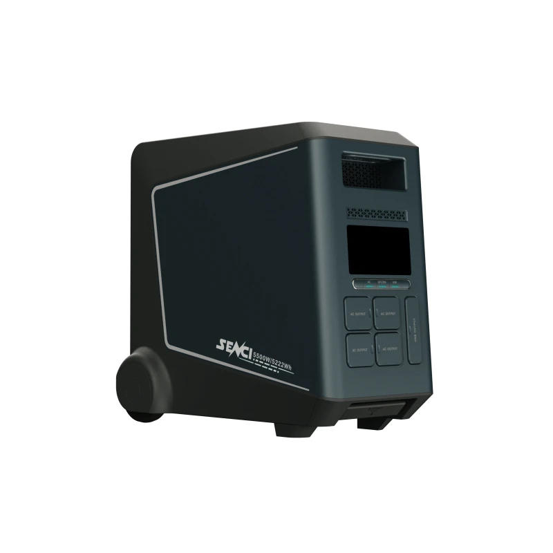 Senci 5500 Вт 5376 двойной адаптер зарядка Bluetooth система солнечной энергии управления приложениями солнечный генератор с зарядкой автомобиля