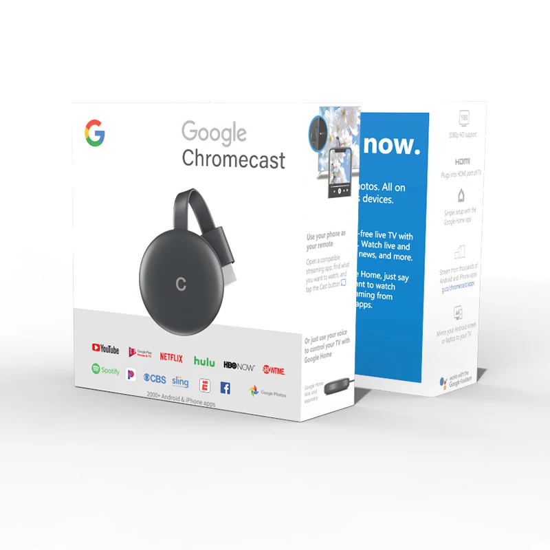 Chromecast для IOS Android TV Stick 5G Wifi 1080P Дисплей приемник Google Anycast HD