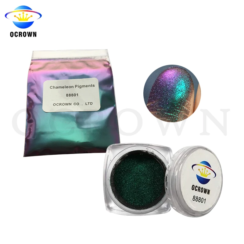 Chameleon pigment coloful ink spray mica powder pigments for car paint