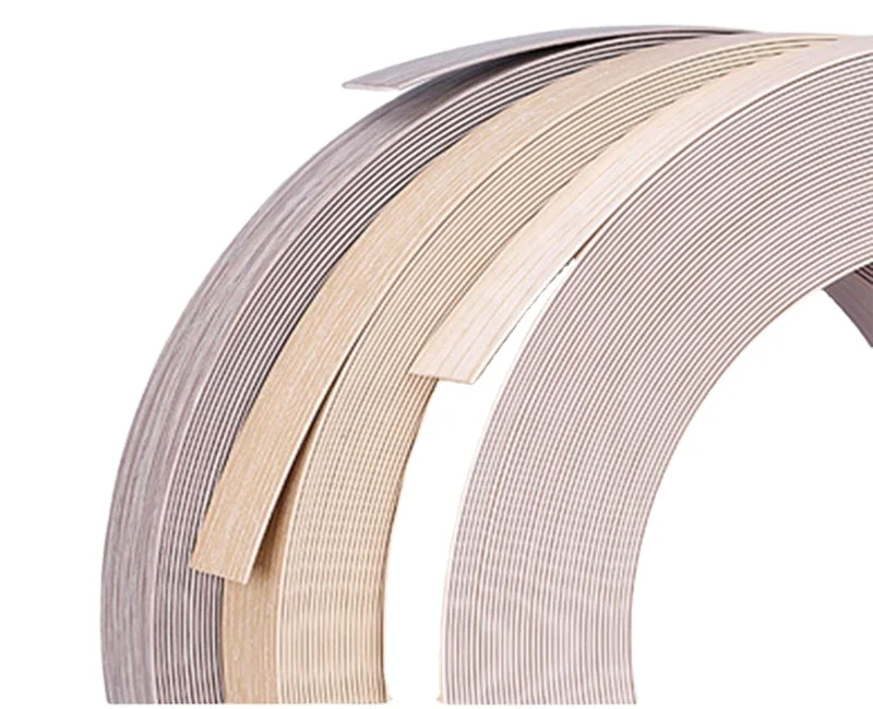 2022 Toco High gloss MDF  PVC melamine tape wood veneer  plastic wood finish edge banding