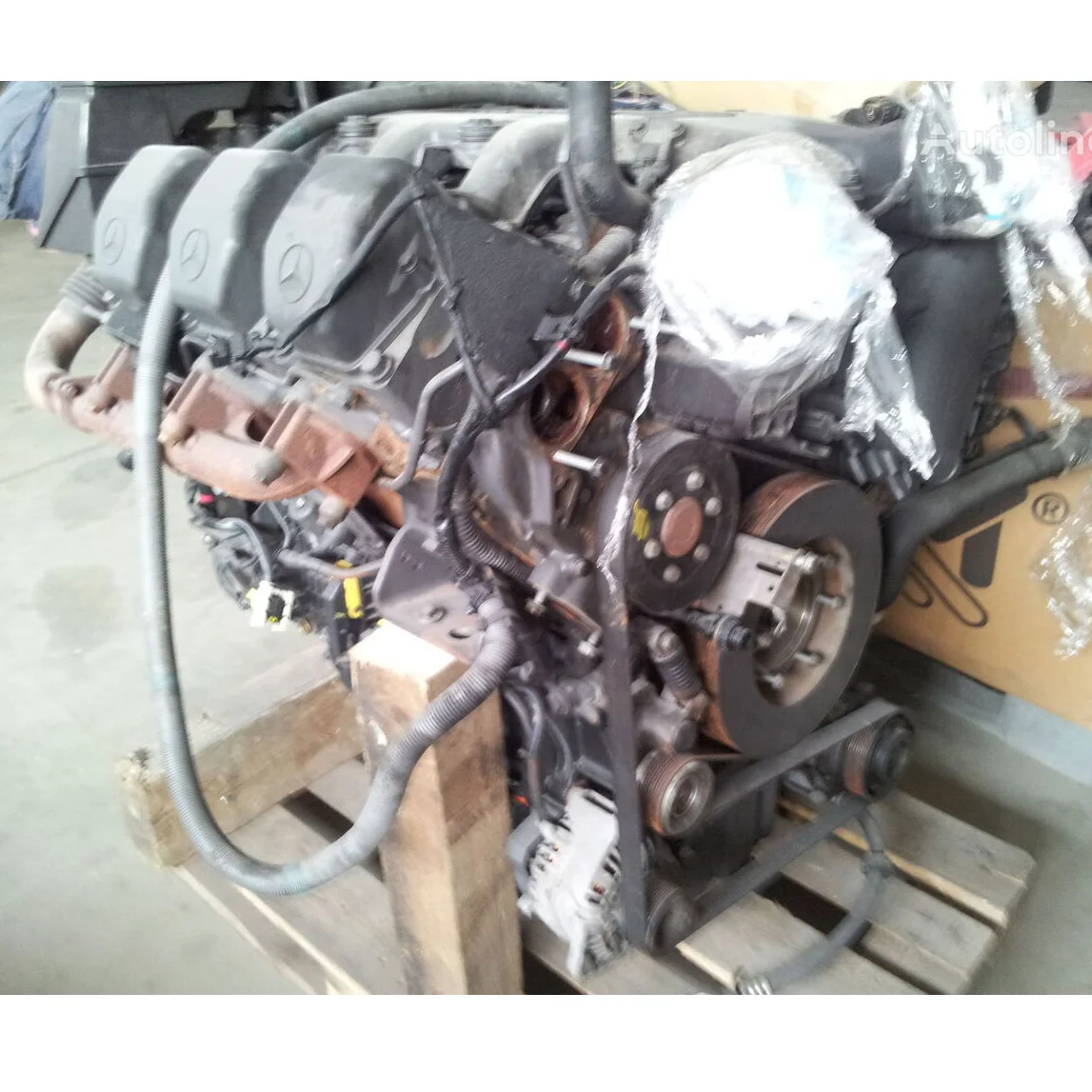 
Auto line engine for MERCEDES - BENZ OM 501 LA V6 glowica blok pompa truck 