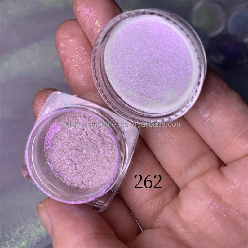 interference gold pearl pigment effect crystal white chameleon aurora pigments non sink aurora iridicent pigment powder