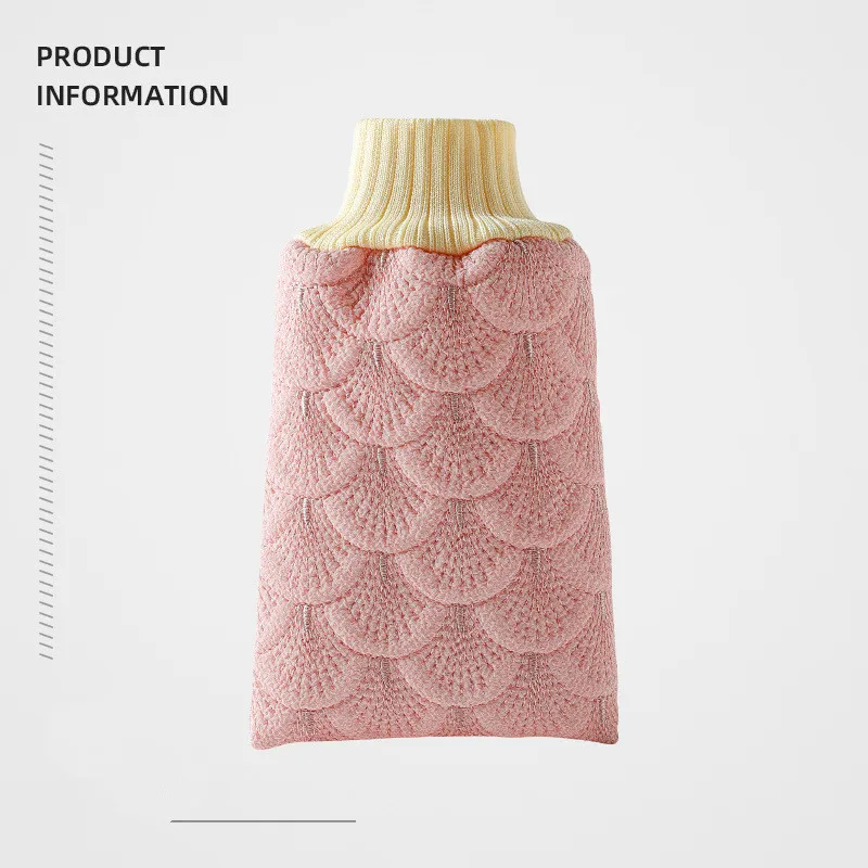Wholesale Hot Selling Double-sided Use Mermaid Scale Embroidery Bath Mitts Viscose Shower Glove