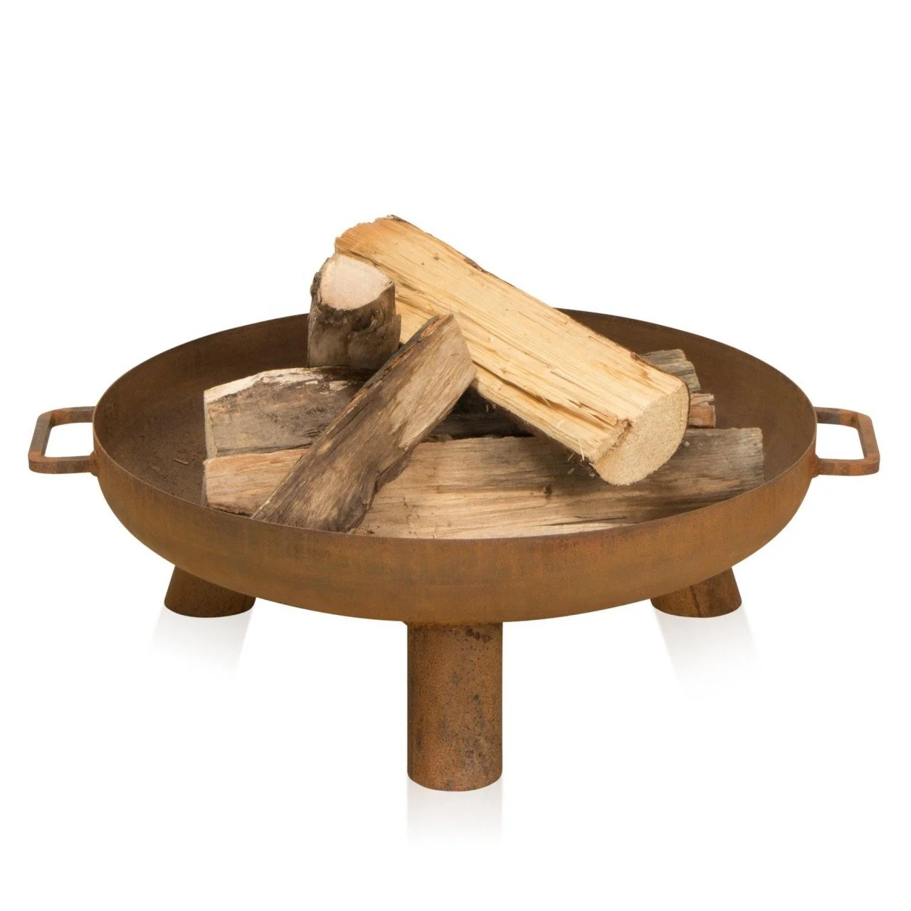 Customized  Portable Fire Pit Ring Corten Steel Fire Pit Wood Burning Fireplace