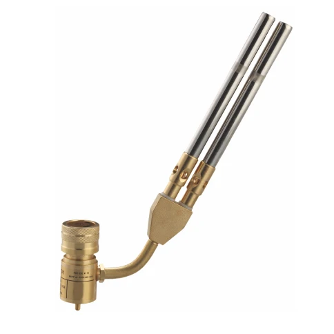 Dua-tip Map-Pro gas self Ignition turbo torch for welding