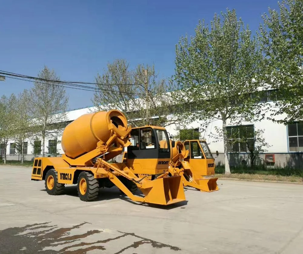 Propelled Small Concrete Mobile Truck Self loading Concrete Mixer