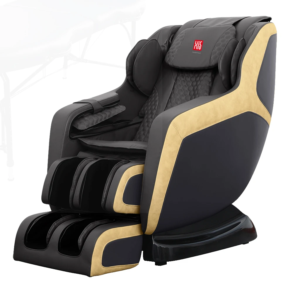 
2021 Luxury Ergonomic Full Body Electric AI Smart Recliner SL Track Zero Gravity for Home Office Shiatsu 4D Massage Chair 