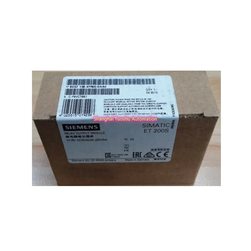 Новый оригинальный 6ES7138-4FR00-0AB0 SIMATIC DP, модуль электроники