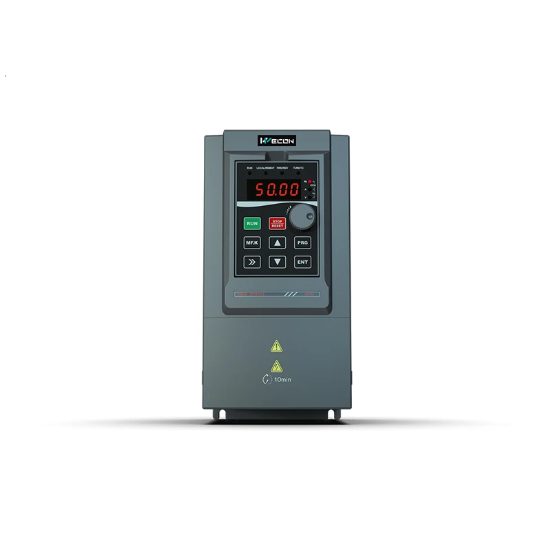 Wecon frequency converter 220v Single phase vfd for for home use 0.75kw 1.5kw 2.2kw