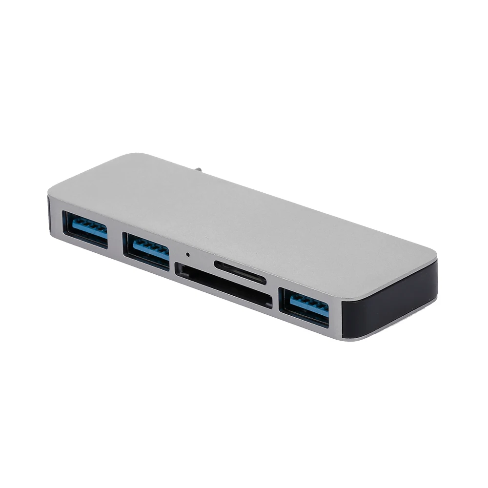 SD устройство для считывания с tf-карт Plug & Play 5IN1 многопортовое «USB-C концентратор USB 3 0 Type-C конвертер