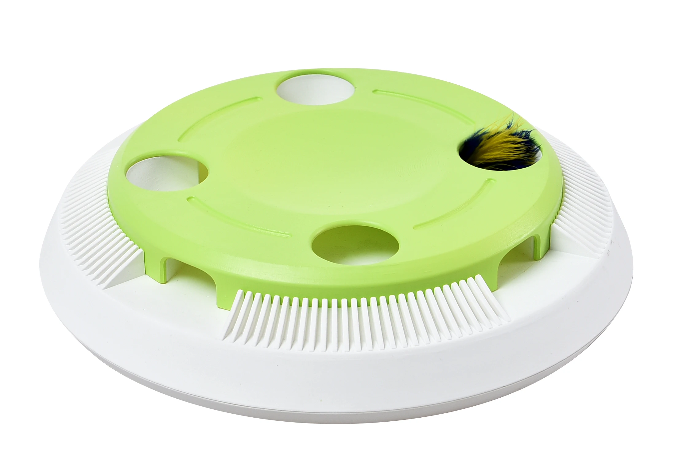 Hot Sale Smart Pet Toy Cat Interactive Product Rotating Feather Electronic Cat Toy