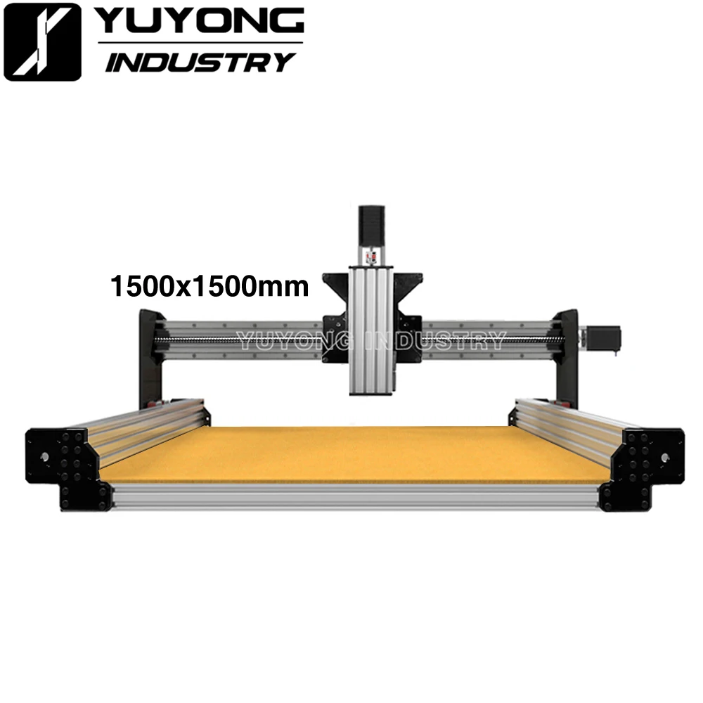 Silver 1515 QueenAnt PRO 1610 Ball Screw CNC Full kit Linear Rail upgraded precise CNC router Engraving machine from QueenBee
