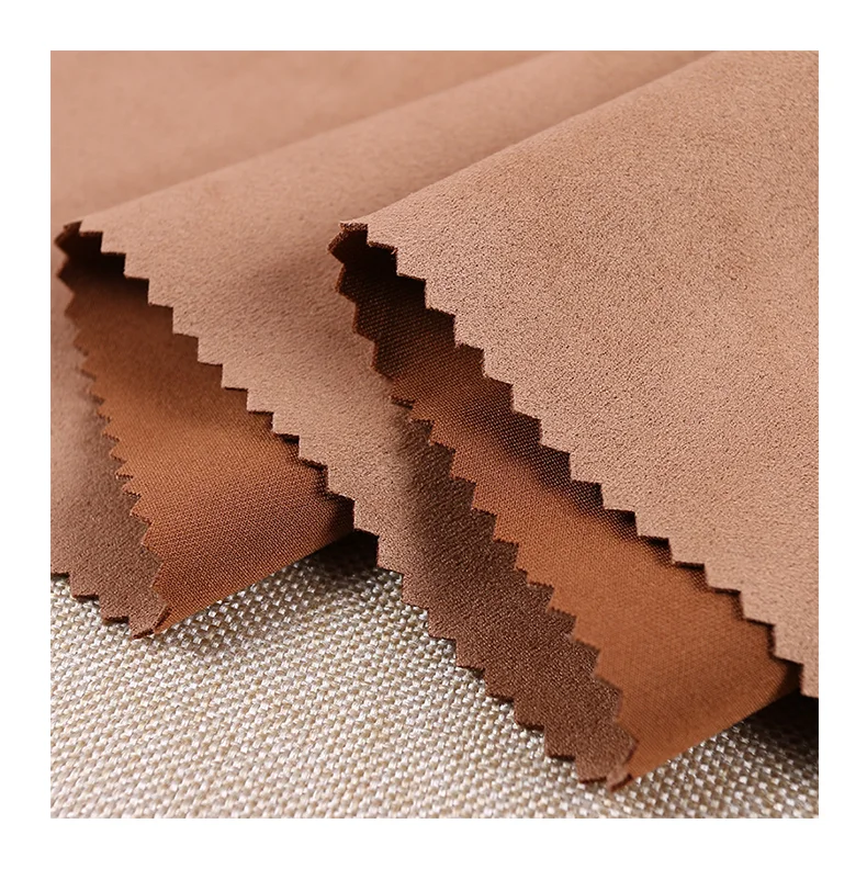 high quality hot sale 280-420gsm knitted fabric sucba suede fabric for jacket