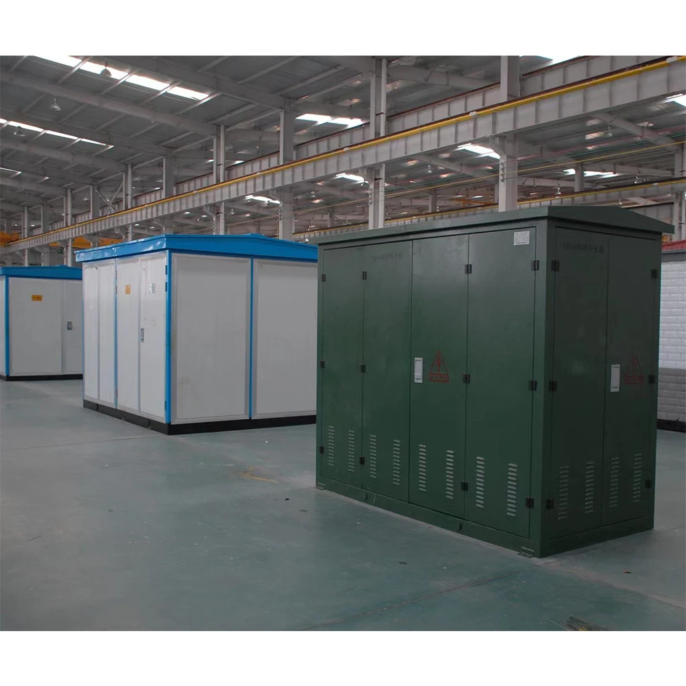 Prefabricated Three Phase Transformer 10kV 30kV 630kVA 800kVA Box-type Compact Substation