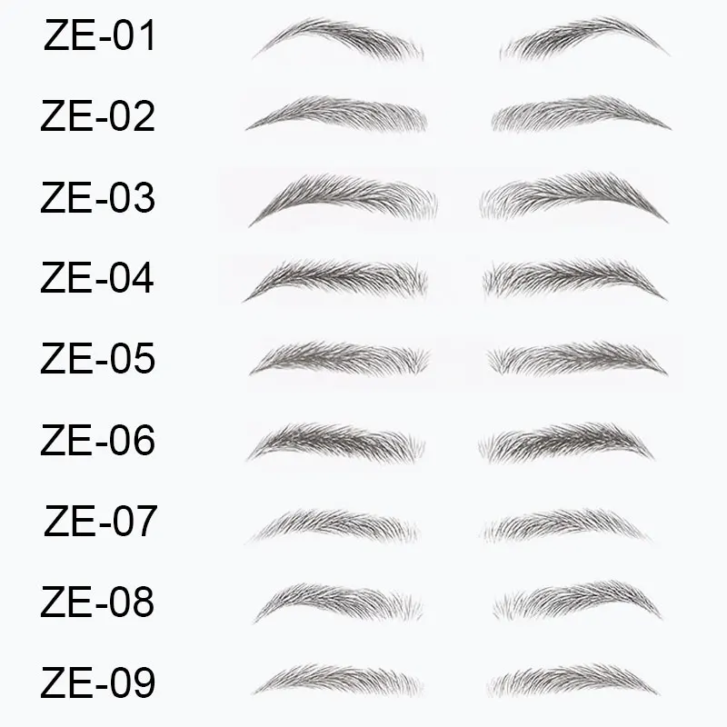 2021 New 4D Eyebrow Water Transfer Tattoo Sticker
