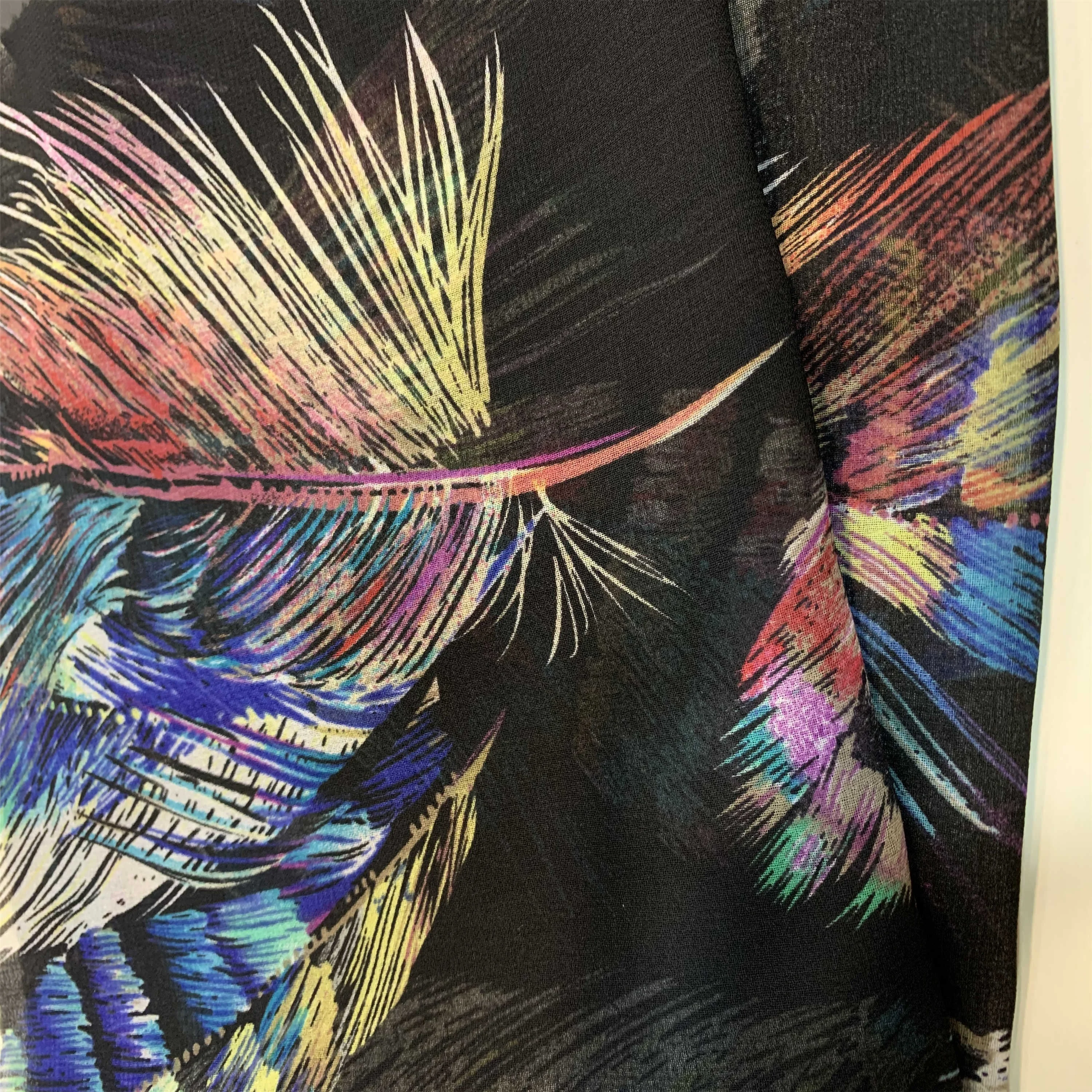 
Elastic Micro Satin Velvet Fabric/100% Polyester 2026 ITY Composite Moss Crepe 