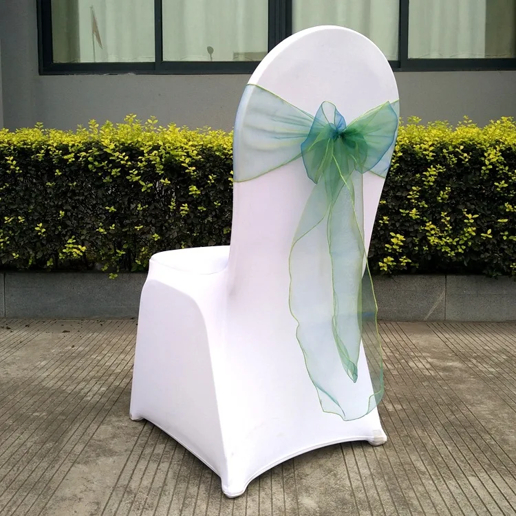 Sage Green Chiavari Chair with Lace for Wedding Graduation Made of Organza Fabric Elegant Wedding Decoration