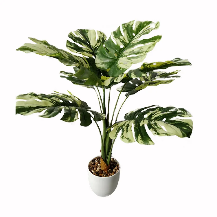 Искусственное зеленое растение Philodendron розовая принцесса декоративное искусственные Редкие растения philodendron для украшения дома