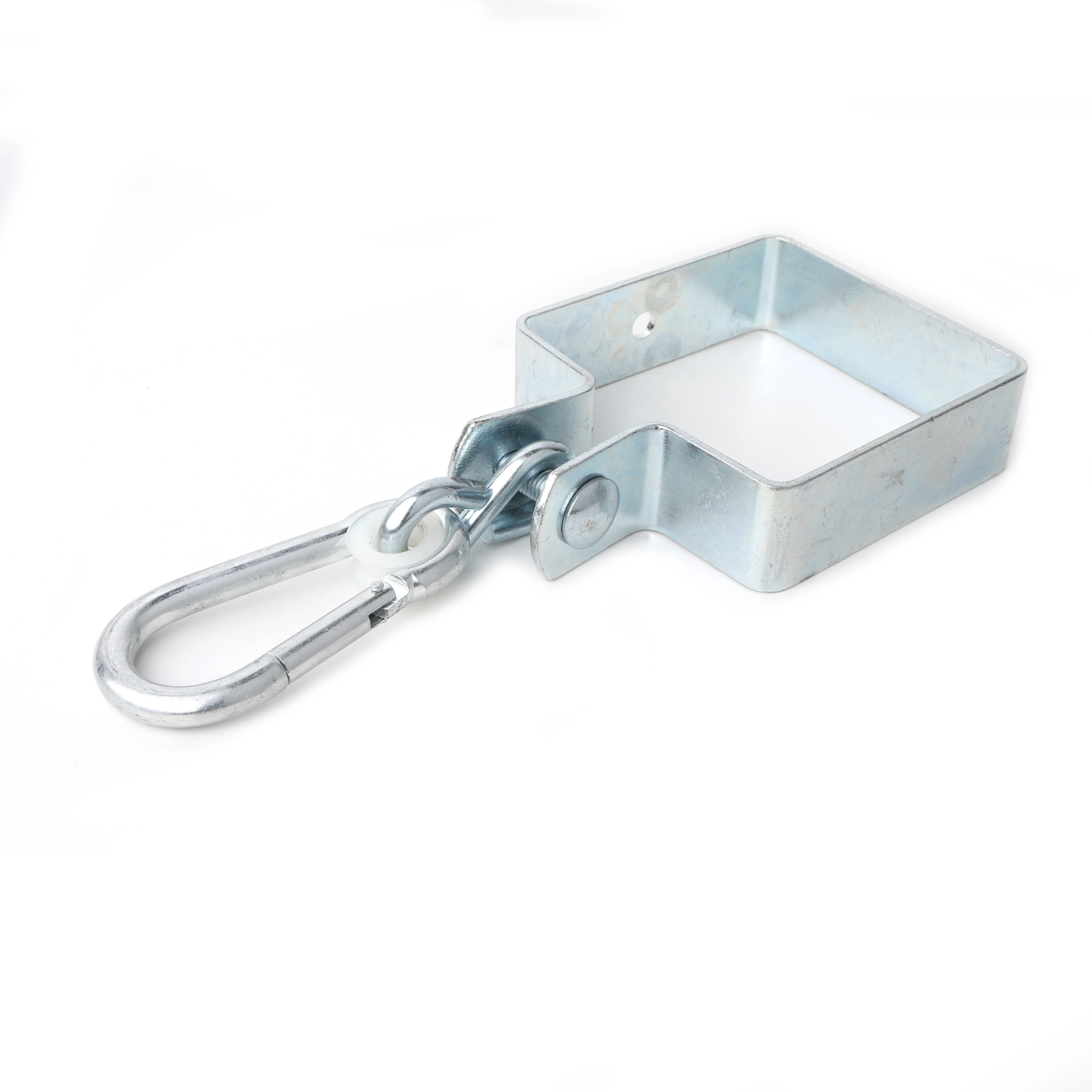 square collar hook with snap hook swing hook