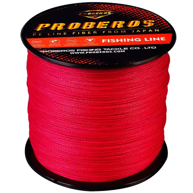 OEM 8 Woven 300 m fishing line Polythene material woven high power fishing line rock sea fishing main line