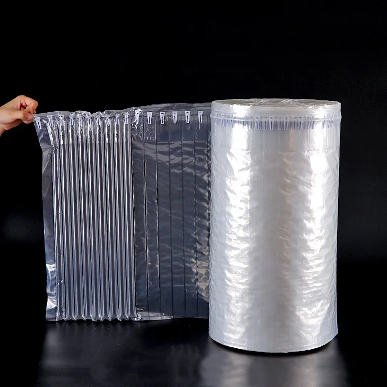 Inflatable Anti Shock Protective Cushioning Material air cushion bubble film wrap roll  For packaging