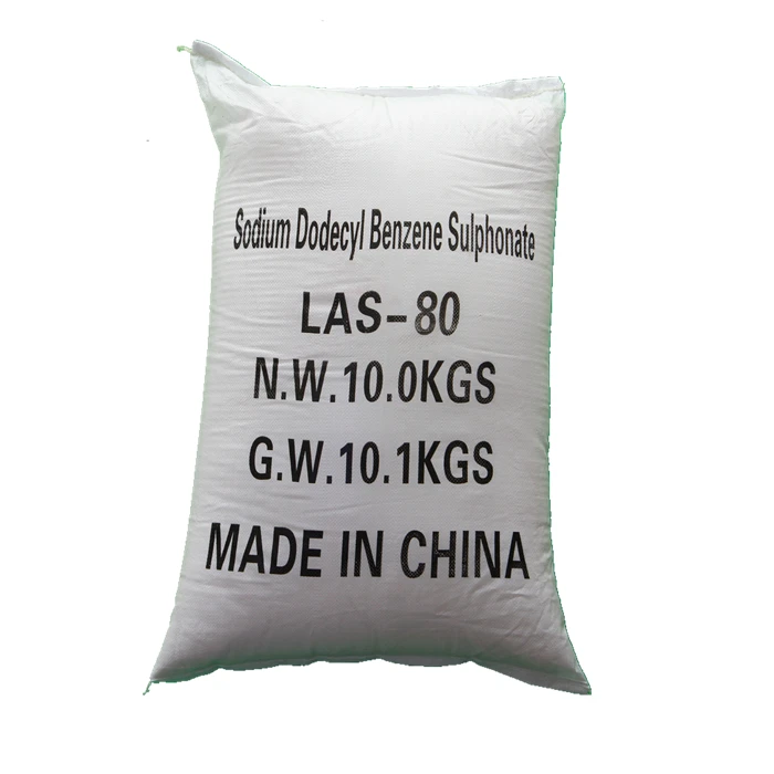 high content Sodium Dodecyl Benzene Sulfonate LAS 80%