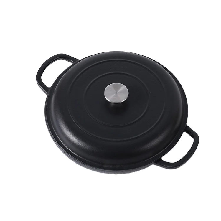 Набор эмалированной чугунной посуды 8 дюймов