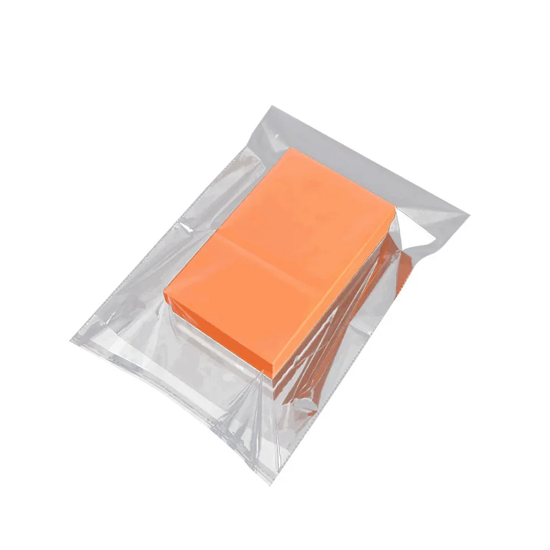 100 Pcs Manufacturers Biscuit Packing Printing OPP Cellophane Logo Self Adhesive Packaging Opp Bags For Clothing