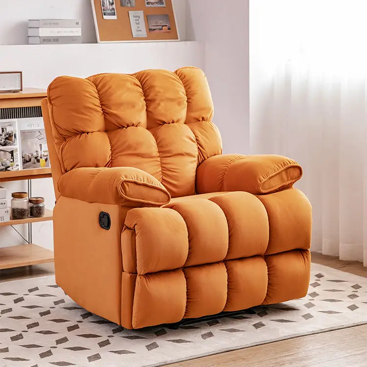 CY Modern Modular Manual ZOY Recliner Couch Electric 1 Seater Manufacture Single Fabric Recliner Chair