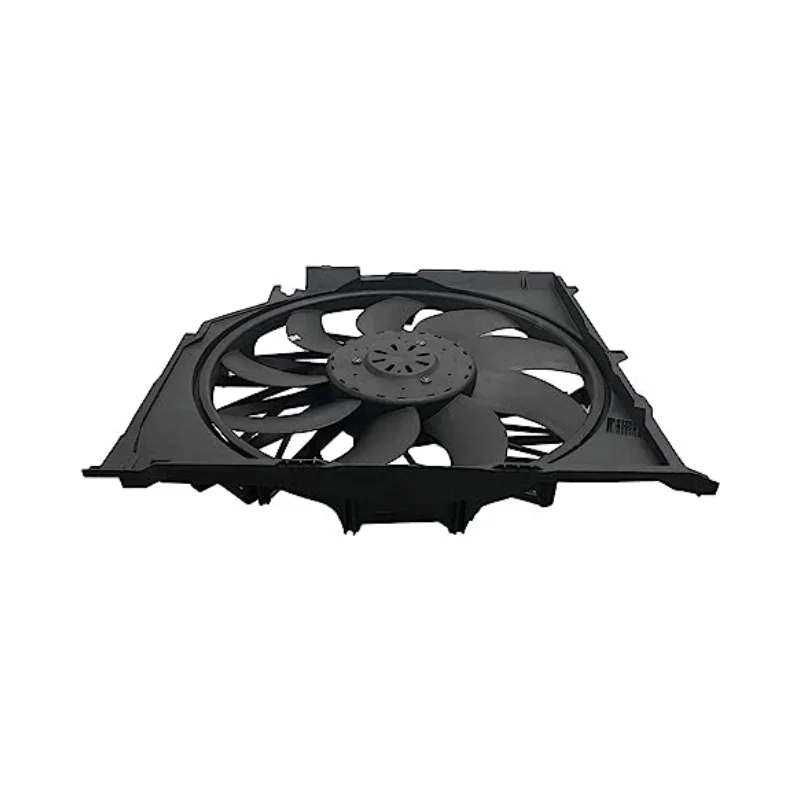 TOPASIA Brushless Cooling Fan Assembly Engine Radiator Fan 17113442089 17113442089 For BMW X3 2003-2011