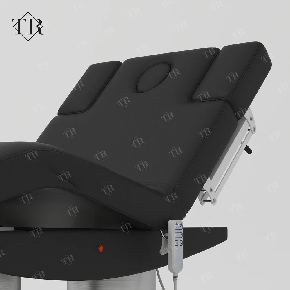 Turri Electric 4 Motor Foldable Massage Facial Folding Lash Spa Chair Recliner Adjustable Cosmetic Bed Cama De Masajes Electrica