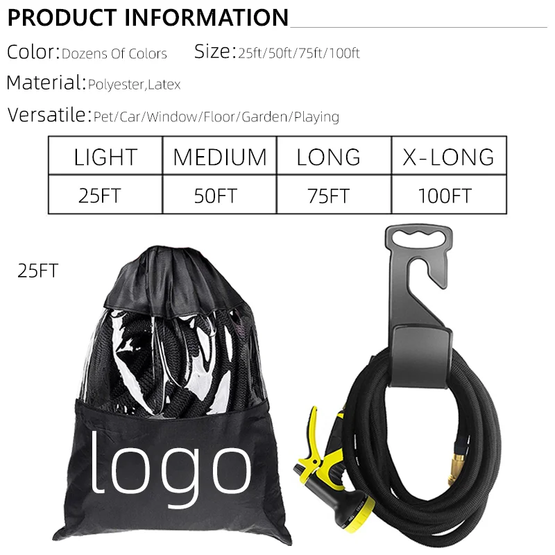 JOYMADE  Hot sales Magic foldable Stretch Hose Expandable Garden Hose retractable garden hose as seen on tv