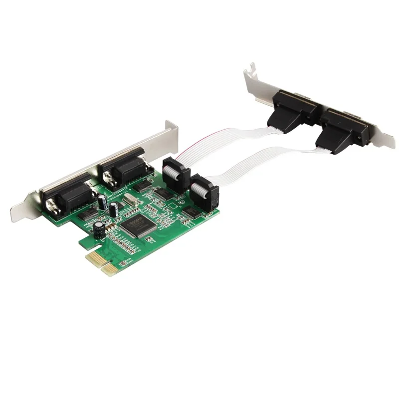 4 Port PCI-E RS232 Serial Adapter Card