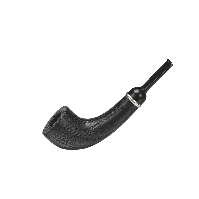 Smoke Pipes oak Wood Durable Herb Wood  Cheap Small Smoke Handcrafted Wood Pipe Smoking Tobacco