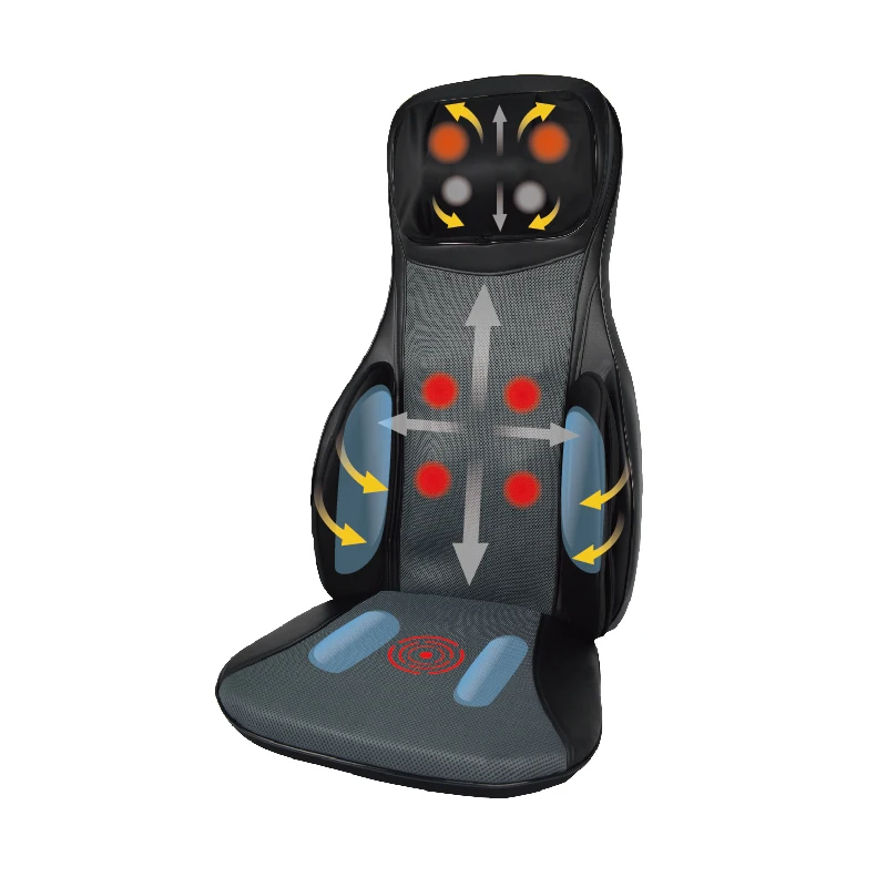 Phenitech Full back massage cushion High quality massager chair vibrating heated car seat