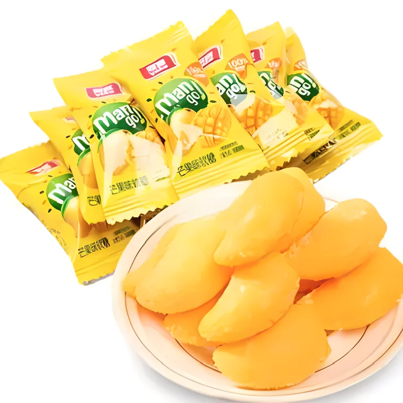 Wholesale Custom Private Label Delicious Jelly Fruity Candy Soft Mango Candy