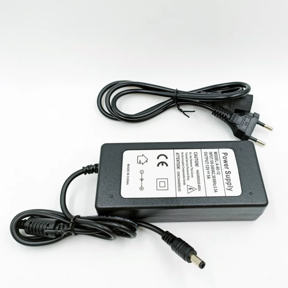 Supply Worldwide power adapter 12v 5a LED driver manufacturer