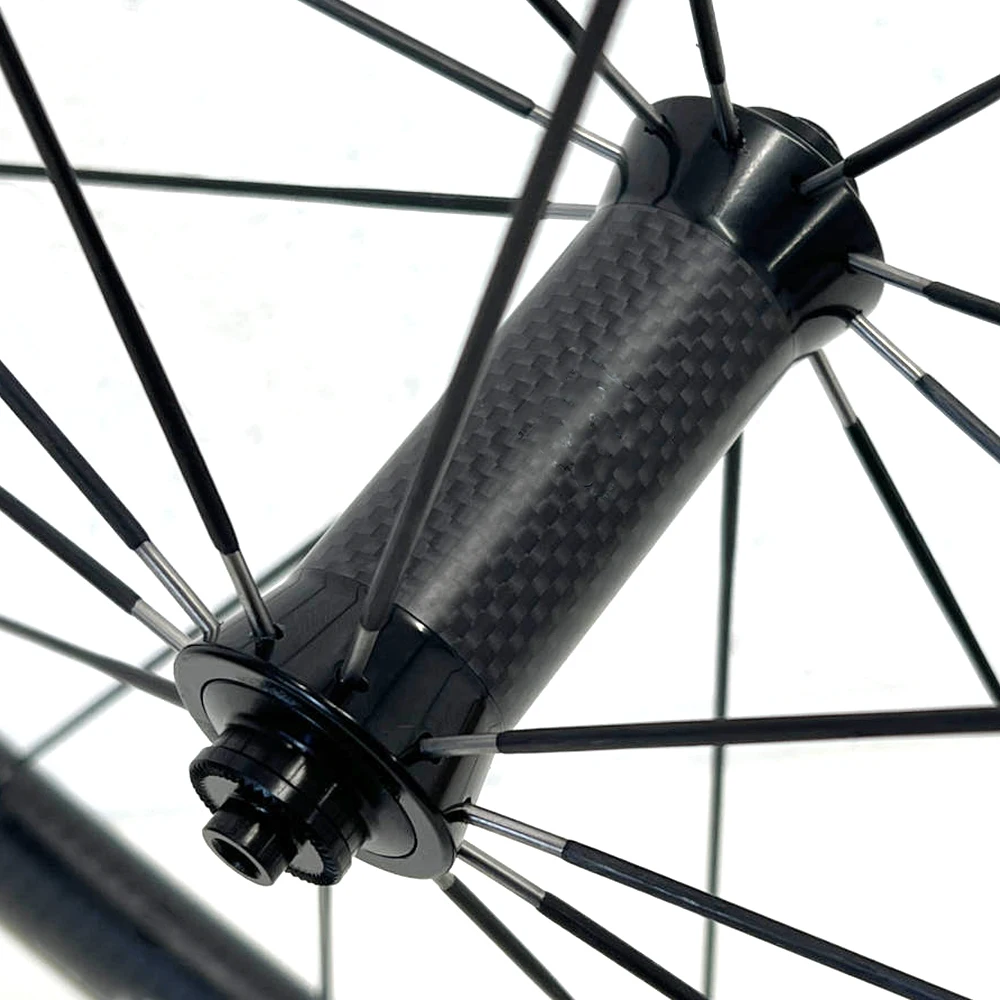 Carbon fiber Bicycke spokes with titanium alloy straight pull lightweight 2.3x1.6mm