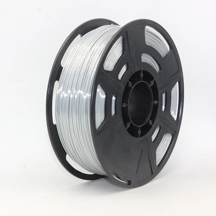 Flythinking 1,75 мм 1 кг/катушка Серебряная шелковая нить для 3d принтера