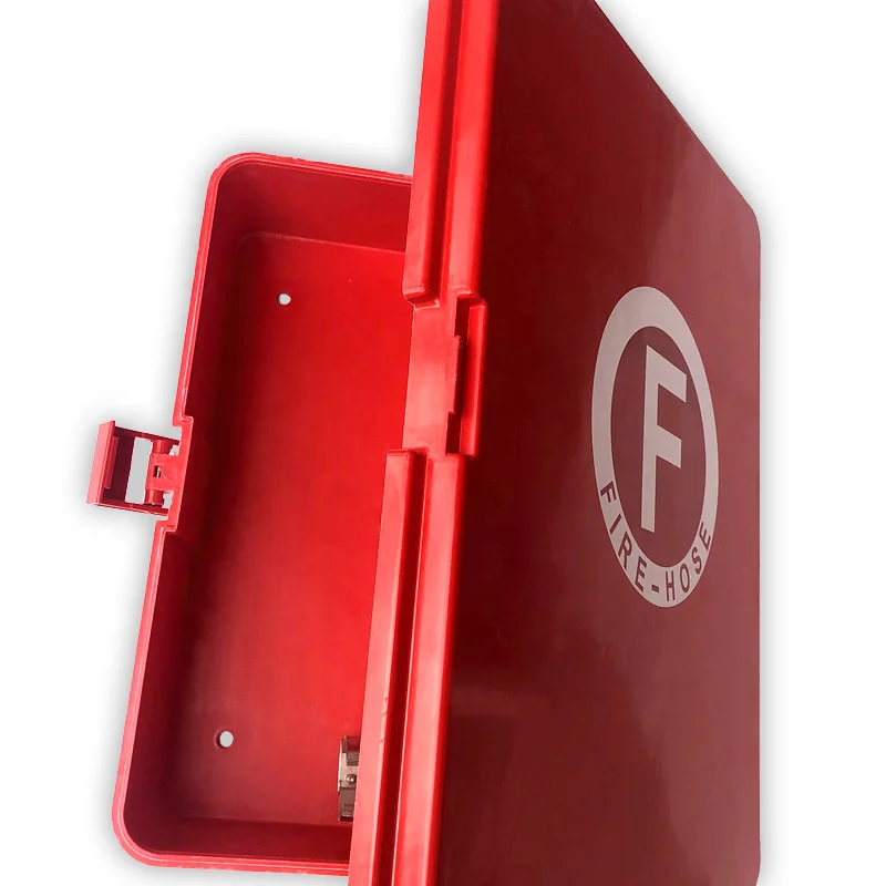 GH01-M1 590x470x170mm Fiberglass fire hose cabinets with PU coated steel reel for fire fighting mould FRP material