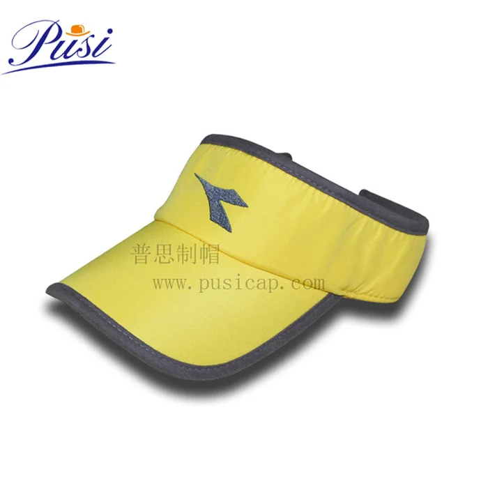 
Wholesale Custom OEM high quality 100% cotton embroidery logo adjustable sun visor caps and hats accept paypal 